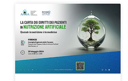 Siena: “La carta dei diritti dei pazienti in nutrizione artificiale. Quando la nutrizione è&nbsp;medicina”