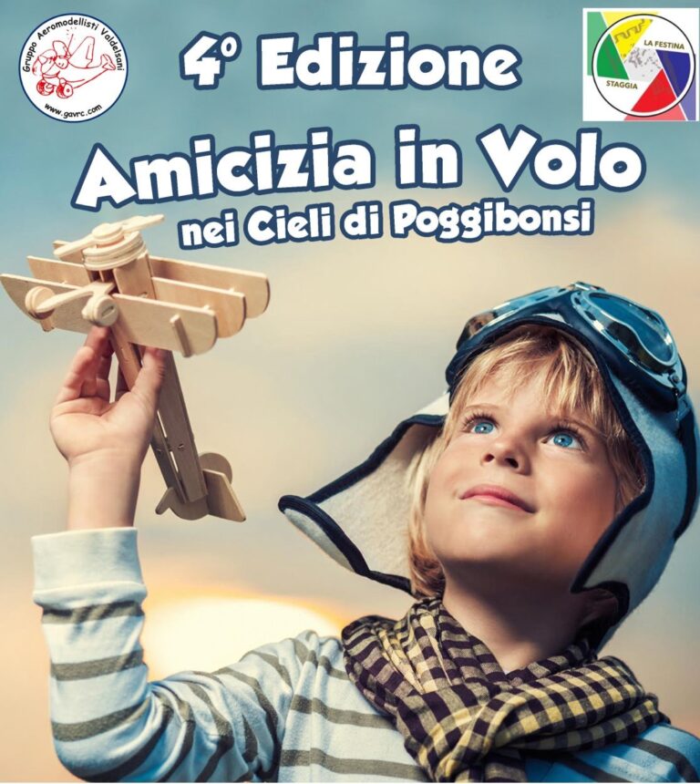 Provincia di Siena: Pronti al decollo con “Amicizia in volo nei cieli di Poggibonsi”