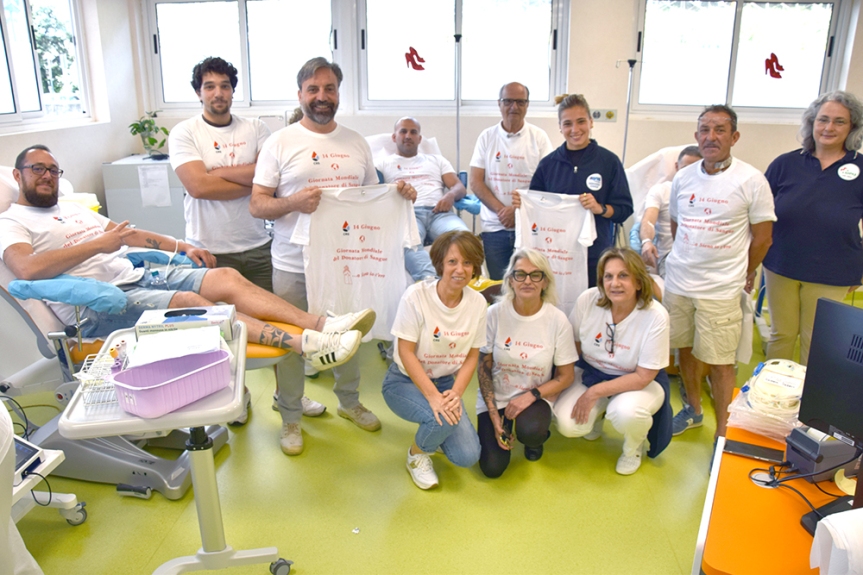 Siena, Giornata mondiale del donatore di sangue: generosità a meta con la donazione del Cus Siena Rugby