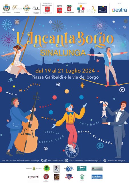 Provincia di Siena: Festival ‘Incantaborgo’ di Sinalunga, dal 19 al 21&nbsp;luglio