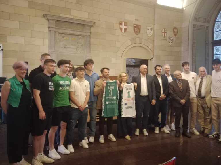 Siena, La Mens Sana ricevuta dal sindaco: ”Ci fa molto piacere chiudere così la&nbsp;stagione”