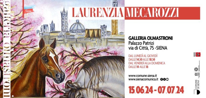 Siena: Alla galleria Olmastroni di Palazzo Patrizi la mostra di Laurenzia Mecarozzi