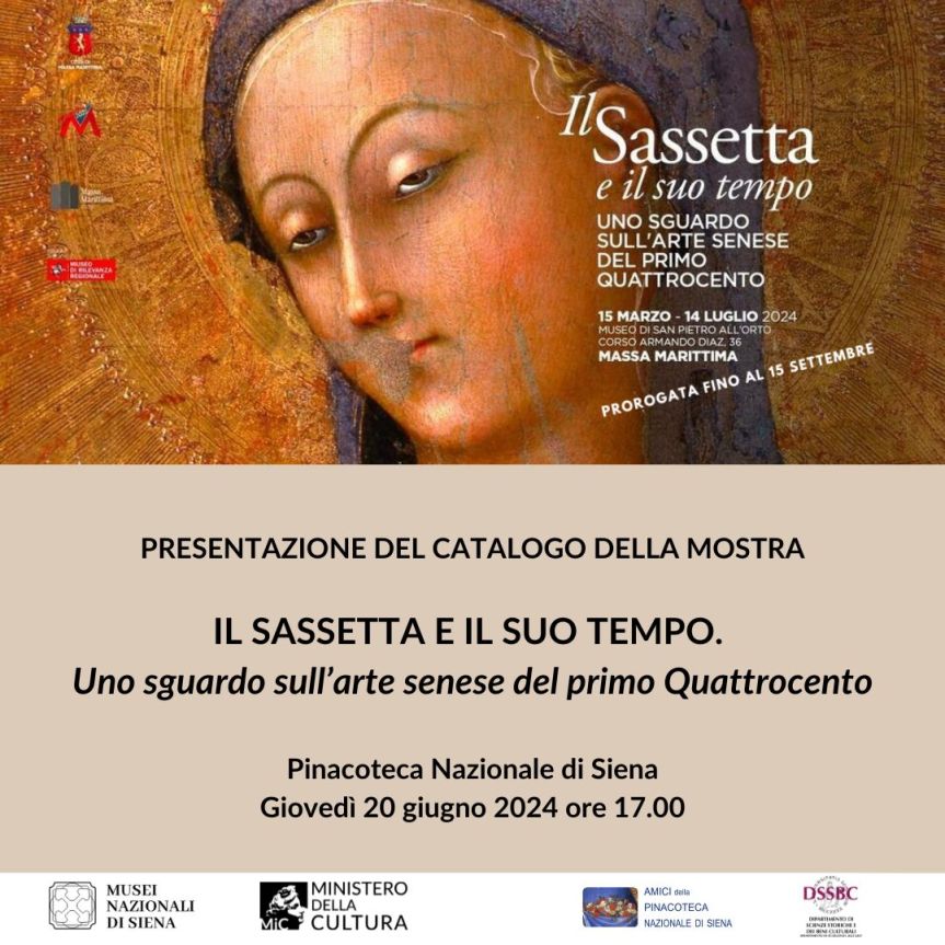 Siena, Presentazione catalogo della mostra: “Il Sassetta e il suo tempo. Uno sguardo sull’arte senese del primo Quattrocento”