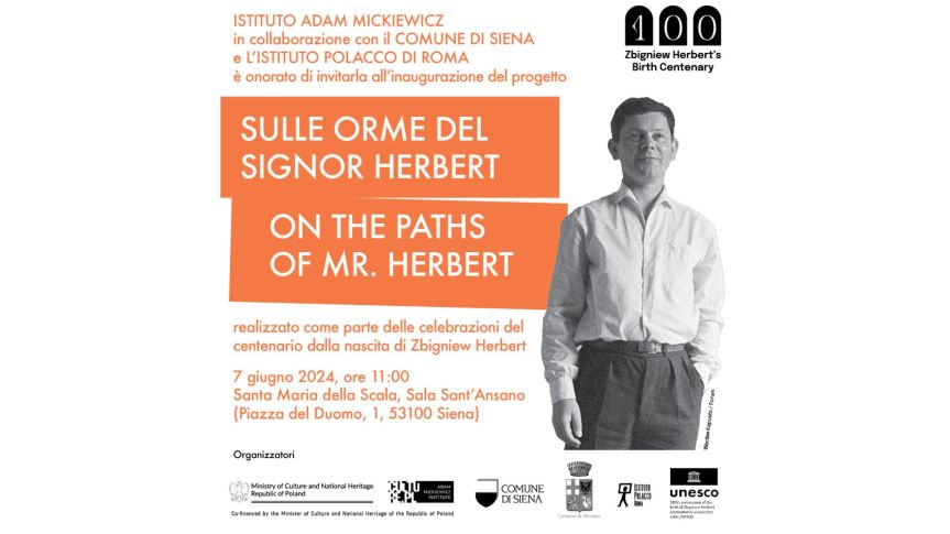 Siena: “Sulle Orme Del Signor Herbert” in&nbsp;Italia