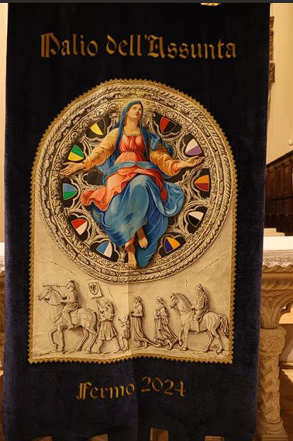 Cavalcata dell’Assunta: Arrivo del&nbsp;Palio