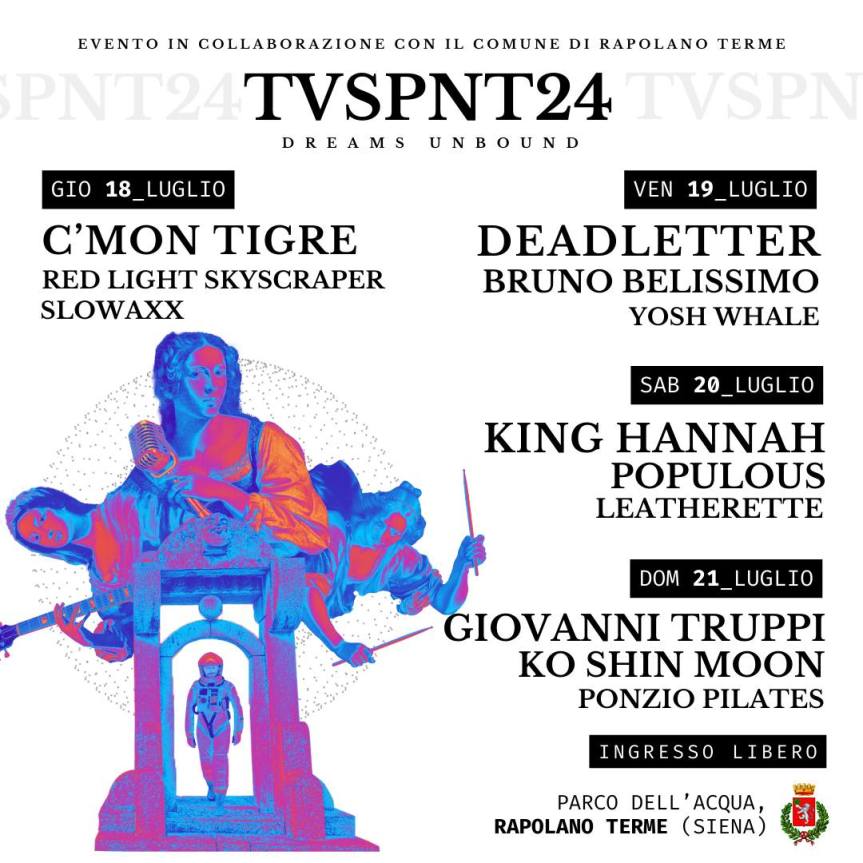 Provincia di Siena: TVSpenta Dal Vivo 2024, sogni senza confini a Rapolano&nbsp;Terme