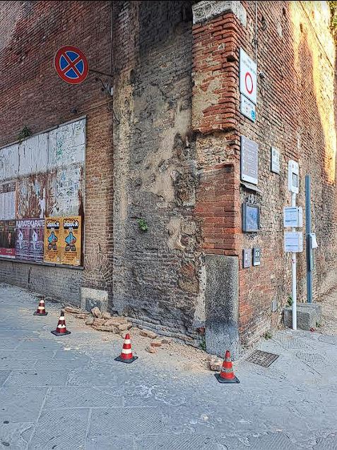 Siena: Danneggiamento a Porta Pispini, intervento del&nbsp;Comune