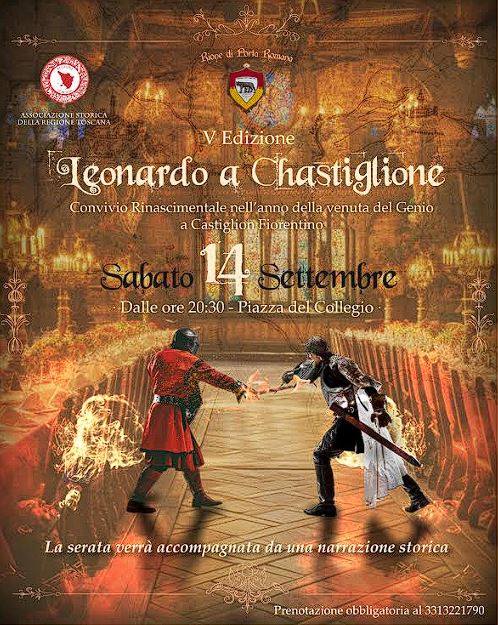 Palio di Castiglion Fiorentino, Rione Porta Romana: Leonardo a&nbsp;Chastiglione