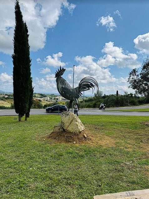 Siena: Decoro urbano, inaugurata l’opera “Il Gallo dei 100 anni” collocata nella rotonda di&nbsp;Montarioso