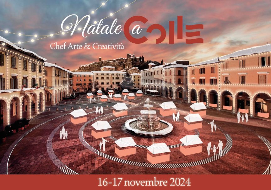 Provincia di Siena: Colle di Val d’Elsa, arriva l’atmosfera natalizia con la prima edizione di ‘Natale a&nbsp;Colle’