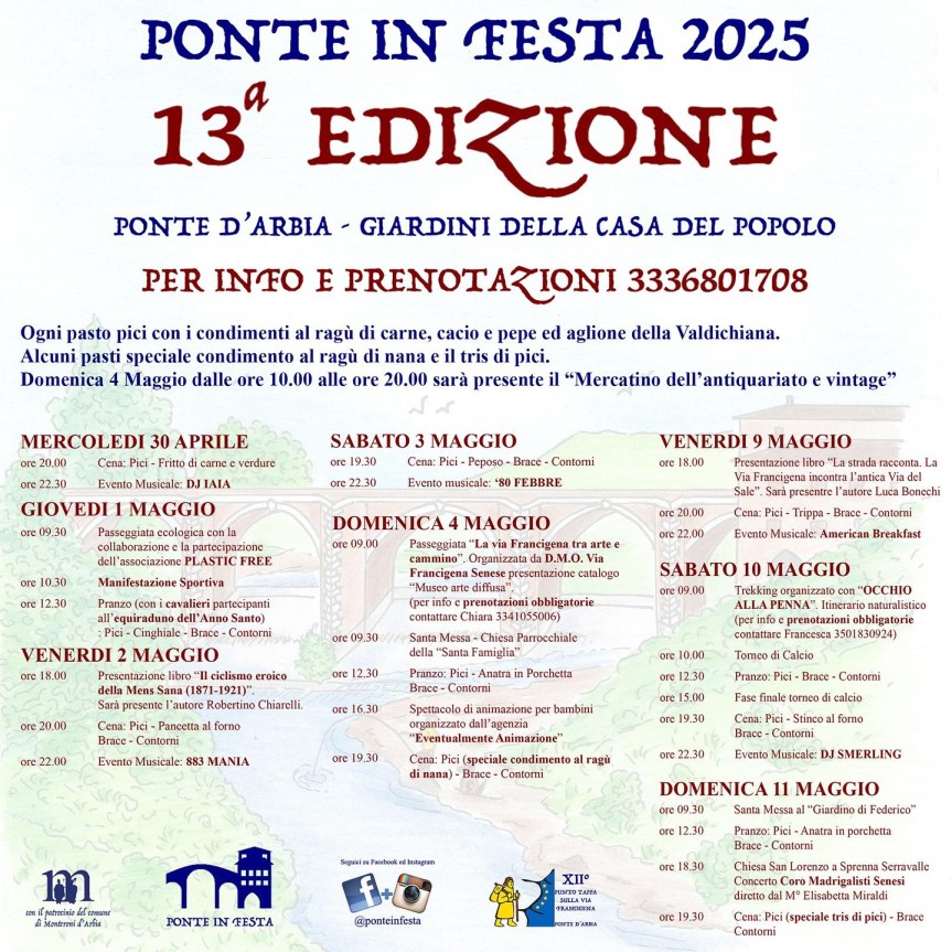 Provincia di Siena, Ponte in Festa, ultimo weekend con due stelle dello sport: ecco Alice Volpi e Oney&nbsp;Tapia