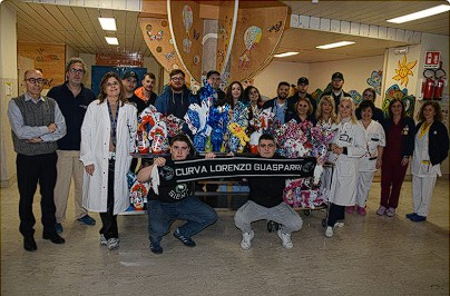Siena: Uova di Pasqua per i piccoli pazienti dell’Aou Senese da parte della Curva Lorenzo&nbsp;Guasparri