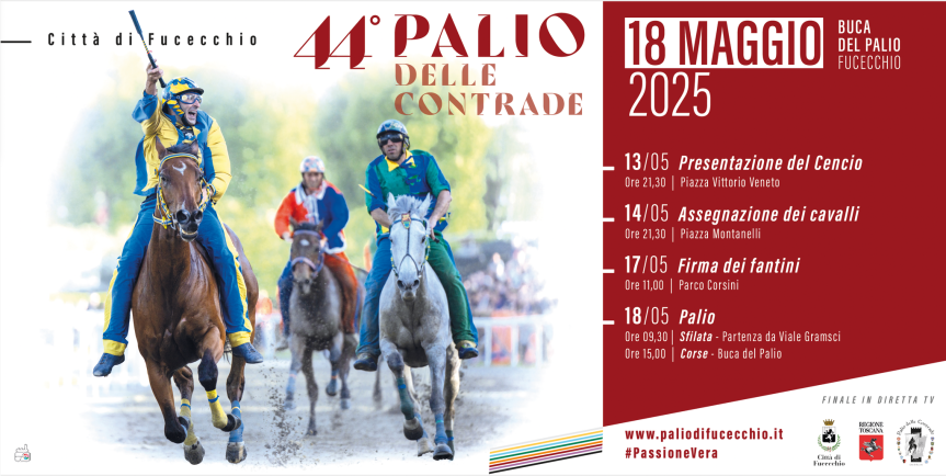 Palio di Fucecchio: iscritti 50 cavalli alla&nbsp;Tratta