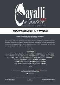 Palio di Siena: ’Autori&Cavalli’, parole e musica accompagnano le opere&nbsp;d’arte