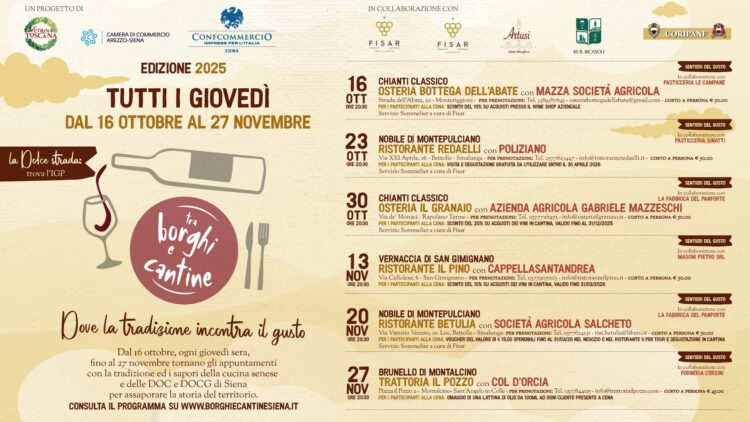 Provincia di Siena, Tra Borghi e Cantine: prossima tappa a San&nbsp;Gimignano